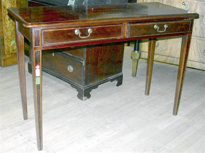Lot 222 - George III Mahogany Side Table