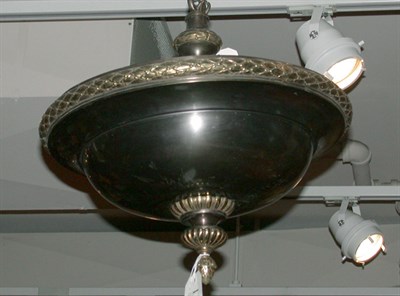 Lot 525 - Neoclassical Style Gilt and Patinated-Metal...