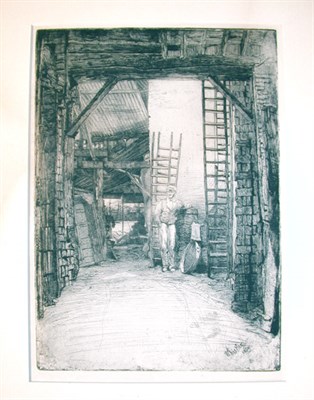 Lot 397 - James Abbott McNeill Whistler THE LIME-BURNER...
