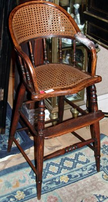 Lot 258 - Georgian Elm Highchair