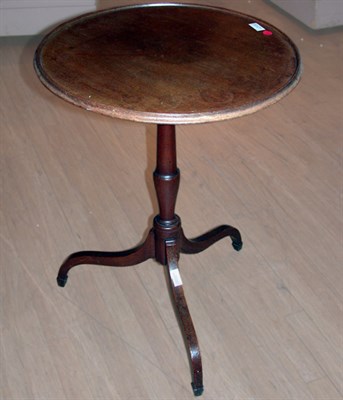Lot 395 - Georgian Mahogany Tilt-Top Table