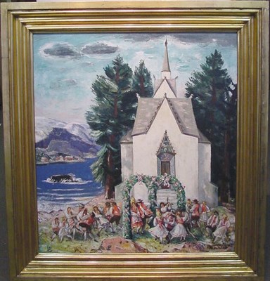 Lot 102 - Bror Julius Olsson Nordfeldt 1878-1955 THE...