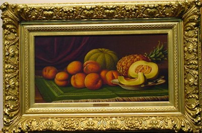 Lot 27 - Levi Wells Prentice 1851-1935 STILL LIFE OF...