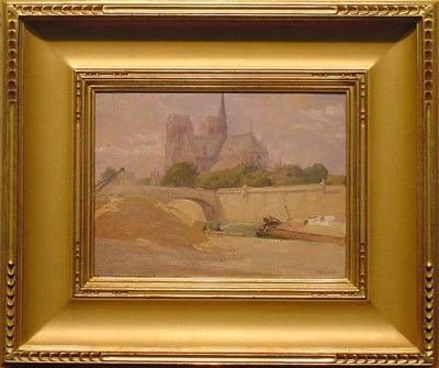 Lot 50 - Caleb Arnold Slade 1882-1961 NOTRE DAME Signed...