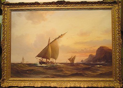 Lot 181 - Wilhelm Melbye Danish, 1824-1882 SHIPPING...