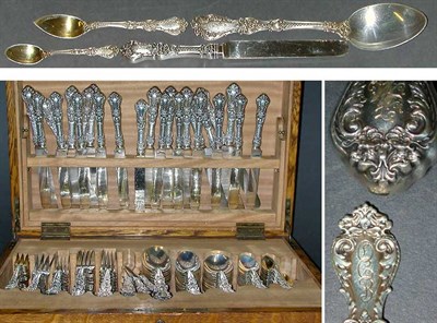 Lot 479 - Gorham Sterling Silver Flatware Service In the...