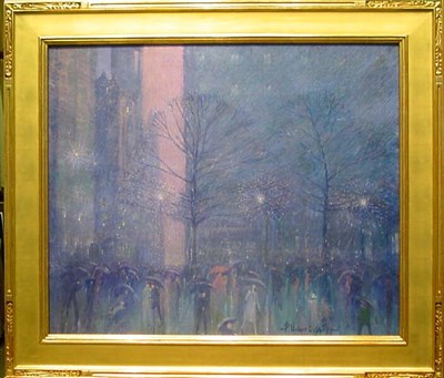 Lot 139 - Frederick Usher DeVoll 1873-1941 NIGHT IN THE...