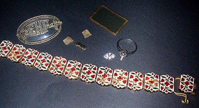 Lot 45 - Group of Assorted Gold and Silver Jewelry...