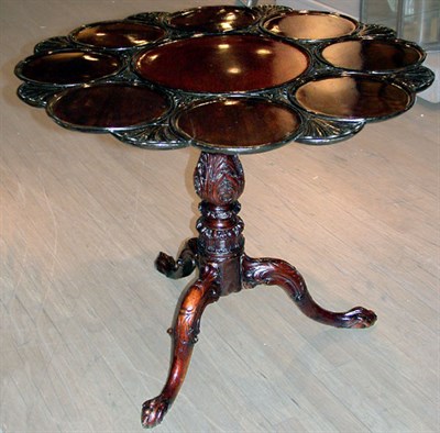 Lot 388 - Georgian Mahogany Tilt-Top Table