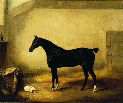 Lot 171 - Thomas Woodward British, 1801-1852 BLACK...