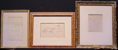Lot 24 - Manner of Henri de Toulouse-Lautrec (i) TETE D'...