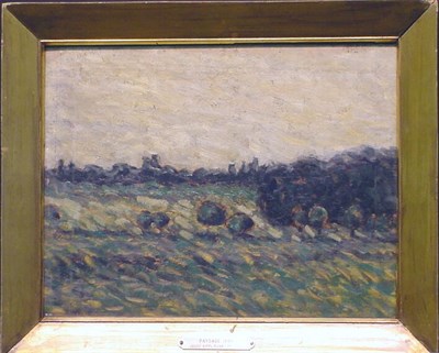 Lot 67 - Attributed to Jozsef Rippl-Ronai FIELDS OF...