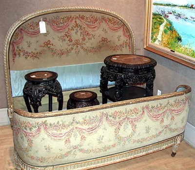 Lot 291 - Louis XV Style Ivory Painted Needlework...
