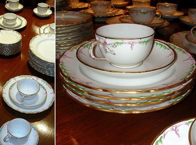 Lot 540 - KPM Porcelain Dinner Service Approximately one...
