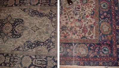 Lot 724 - Mohtashem Kashan Rug Central Persia, late 19th...