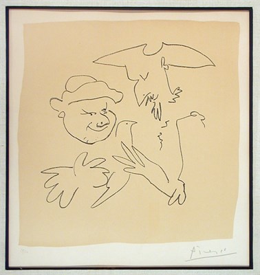 Lot 266 - Pablo Picasso DON QUICHOTTE ET SANCHO PANCA, I...
