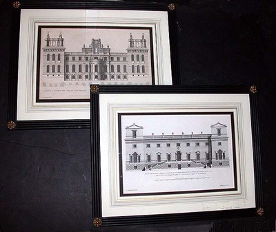 Lot 92 - After Colin Campbell ARCHITECTURAL DESIGNS Two...