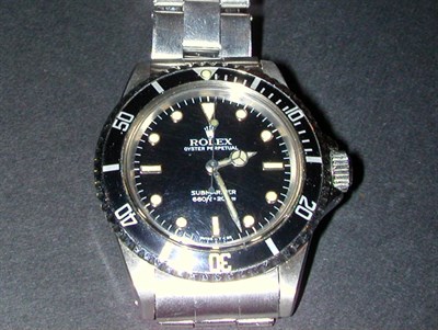 Lot 218 - Gentleman's Stainless Steel Wristwatch The...