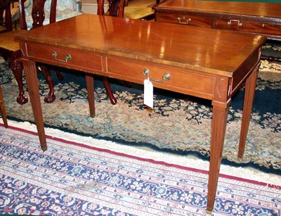Lot 371 - Louis XVI Style Mahogany Writing Table