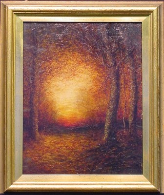 Lot 8 - Ralph Albert Blakelock American, 1847-1919...