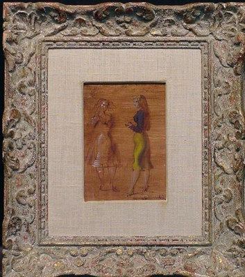 Lot 146 - Reginald Marsh 1898-1954 TWO WOMEN Signed and...