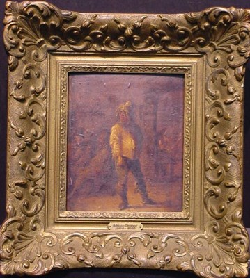 Lot 134 - Circle of Adriaen Brouwer TAVERN INTERIOR WITH...