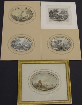 Lot 14 - Michal Plonski Polish, 1778-1812 DUTCH PORT,...
