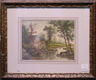 Lot 20 - Hanington American, 19th/20th century MILL ON...