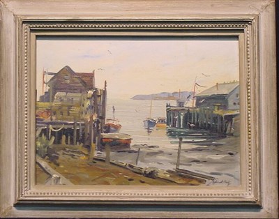 Lot 36 - Emmett John Fritz American, 1917-1995 HARBOR...