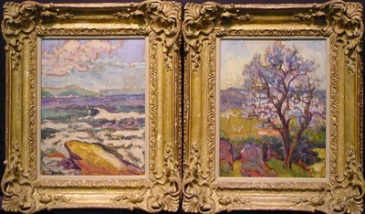 Lot 79 - Jean Misceslas Peske Russian, 1870-1949 ROCKS...