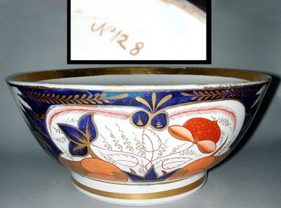 Lot 818 - Derby Gilt Decorated Porcelain Bowl