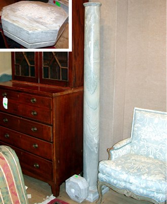 Lot 617 - Marble Column