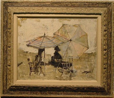 Lot 55 - John Lentine 20th Century BEACH UMBRELLAS...