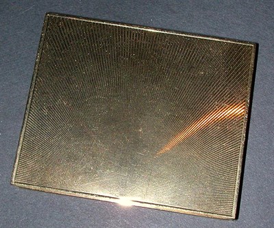 Lot 110 - Gold Compact 14 kt. yellow gold, of...