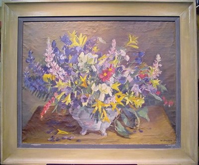 Lot 43 - Hans Christian Barenholdt 1890-1973 FLORAL...