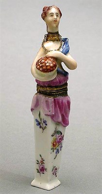 Lot 521 - Chelsea Gilt-Bronze Mounted Porcelain Scent...