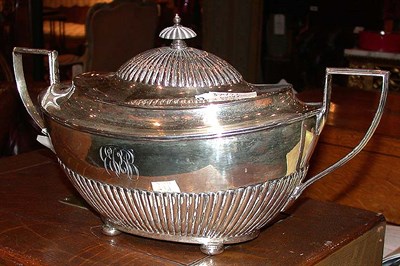Lot 476 - Gorham Sterling Silver Two-Handled Soup Tureen...