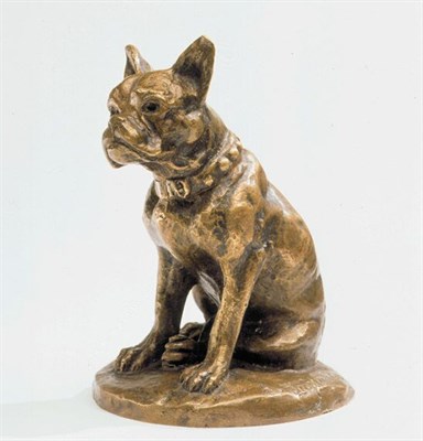 Lot 36 - A. Laplanche French, 19th century SEATED...