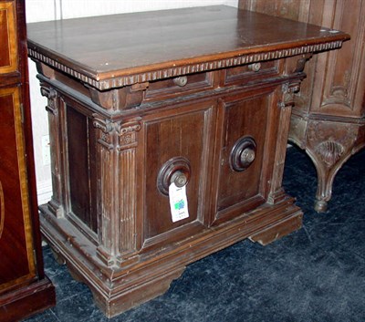 Lot 243 - Italian Renaissance Walnut Credenza The later...