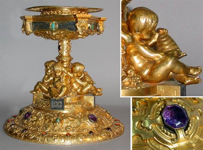 Lot 90 - Renaissance Revival Gilt-Bronze Figural...