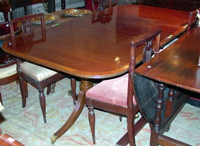 Lot 442 - George III Style Mahogany Double-Pedestal...