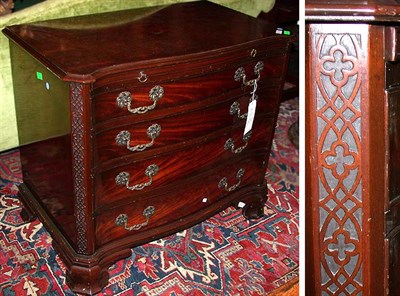 Lot 430 - George III Style Mahogany Chest of Drawers The...