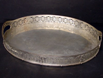 Lot 498 - Continental Neoclassical Silver Plated...