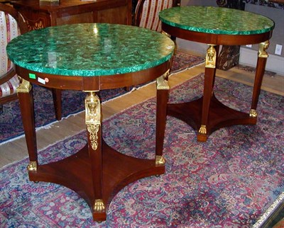 Lot 343 - Pair of Empire Style Gilt-Metal Mounted...