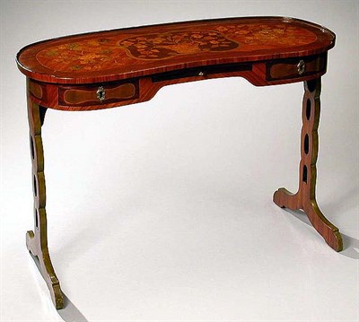 Lot 475 - Late Louis XV Marquetry Inlaid Kingwood and...