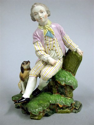 Lot 554 - Hochst Porcelain Figure Depicting a boy...