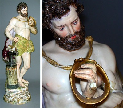 Lot 320 - Meissen Porcelain Figure of Zeus Height 15 1/4...