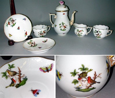 Lot 915 - Herend Porcelain Miniature Tea Set
