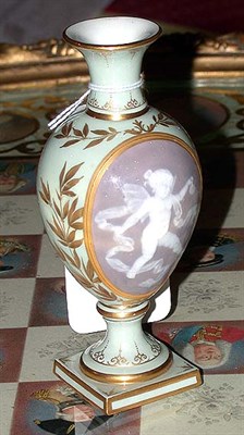 Lot 559 - Meissen Porcelain Vase Of baluster form, the...