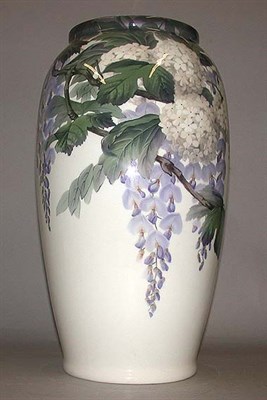 Lot 558 - Bing & Grondahl Porcelain Vase Decorated with...